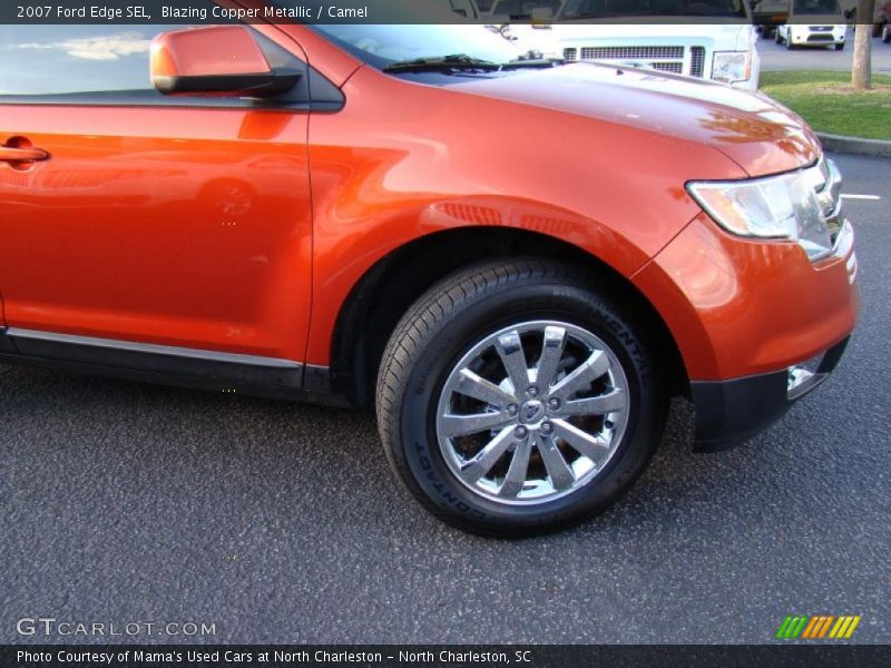 Blazing Copper Metallic / Camel 2007 Ford Edge SEL