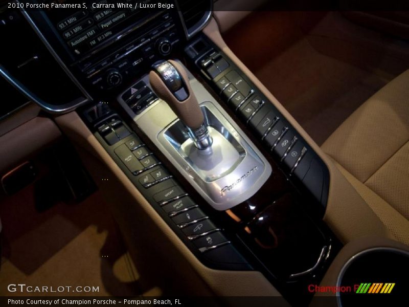 Carrara White / Luxor Beige 2010 Porsche Panamera S