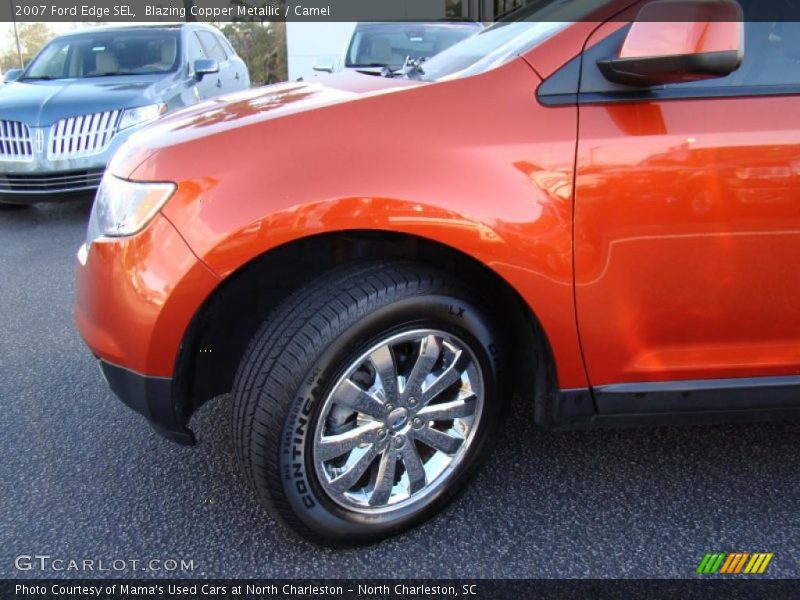 Blazing Copper Metallic / Camel 2007 Ford Edge SEL