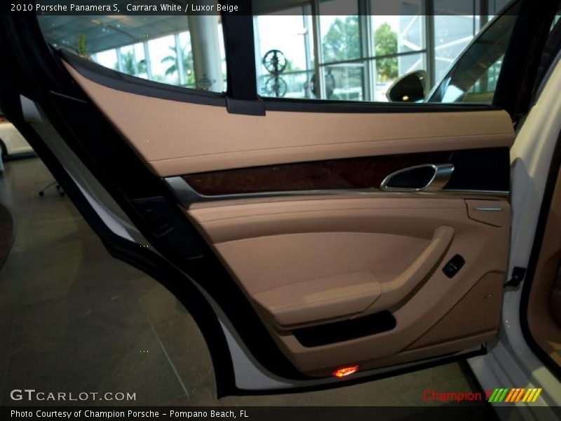 Carrara White / Luxor Beige 2010 Porsche Panamera S