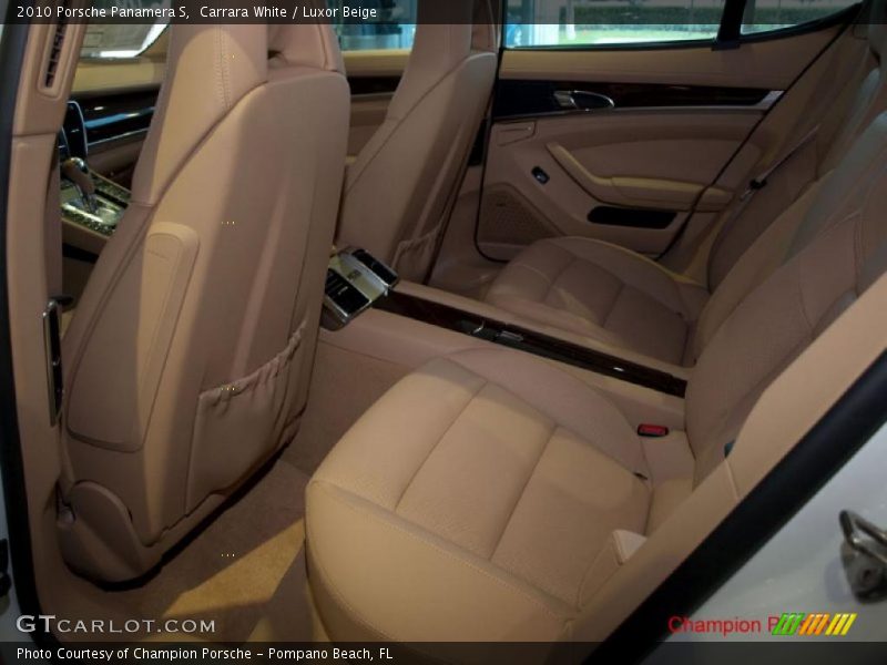 Carrara White / Luxor Beige 2010 Porsche Panamera S