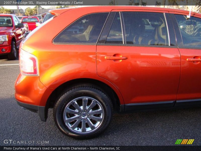 Blazing Copper Metallic / Camel 2007 Ford Edge SEL