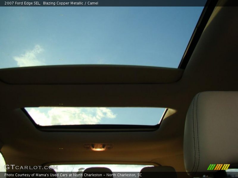 Blazing Copper Metallic / Camel 2007 Ford Edge SEL