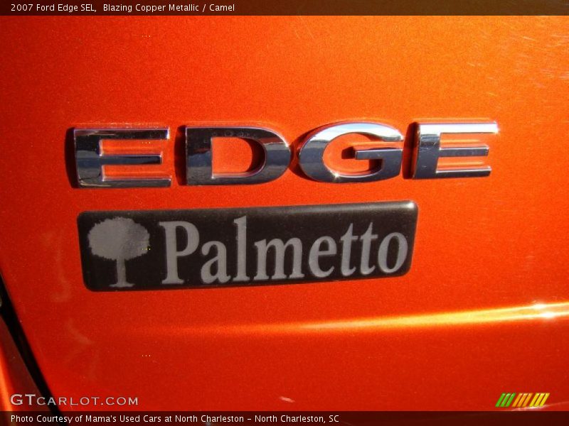 Blazing Copper Metallic / Camel 2007 Ford Edge SEL