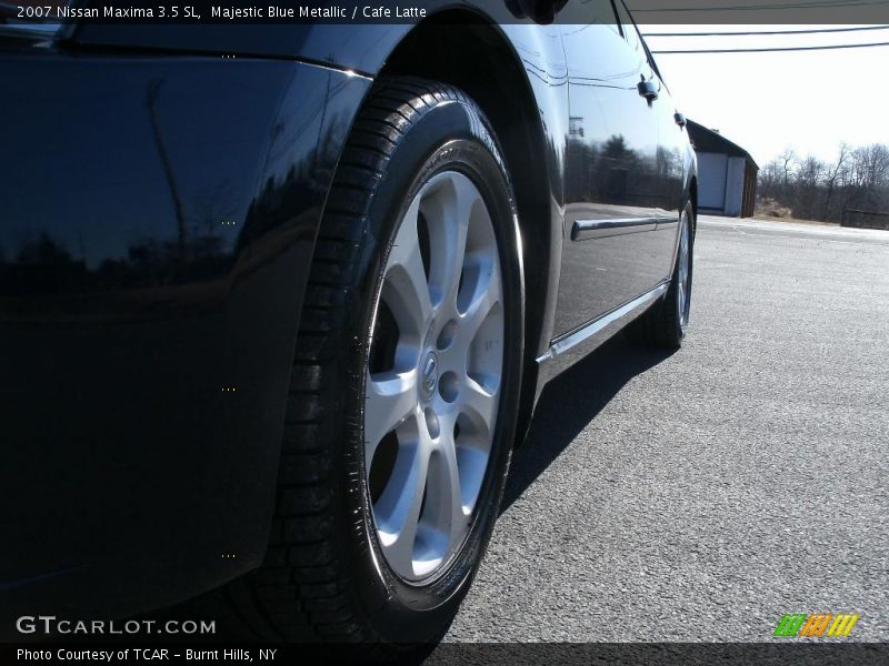 Majestic Blue Metallic / Cafe Latte 2007 Nissan Maxima 3.5 SL