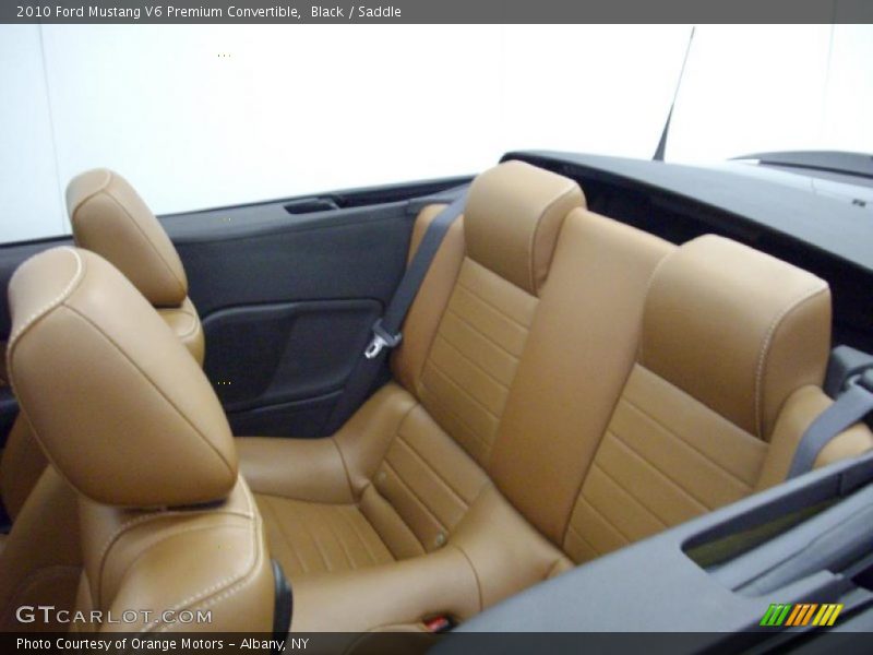 Black / Saddle 2010 Ford Mustang V6 Premium Convertible