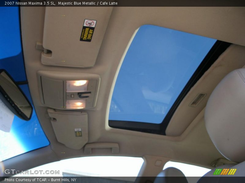 Majestic Blue Metallic / Cafe Latte 2007 Nissan Maxima 3.5 SL