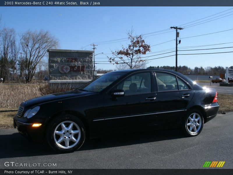 Black / Java 2003 Mercedes-Benz C 240 4Matic Sedan