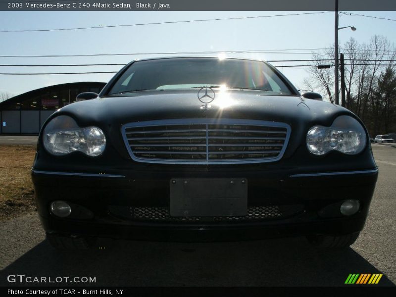 Black / Java 2003 Mercedes-Benz C 240 4Matic Sedan