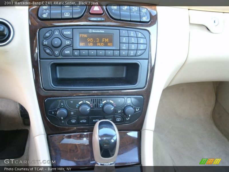 Black / Java 2003 Mercedes-Benz C 240 4Matic Sedan