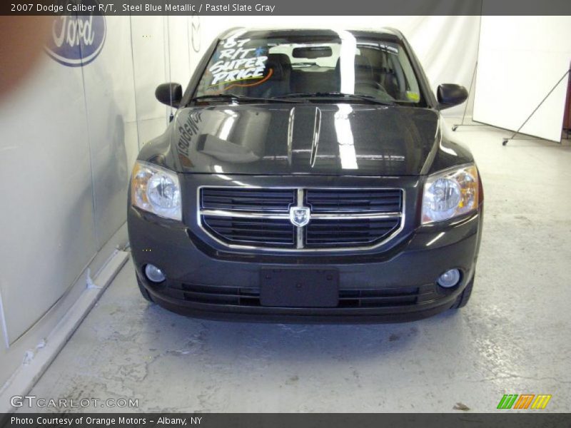 Steel Blue Metallic / Pastel Slate Gray 2007 Dodge Caliber R/T