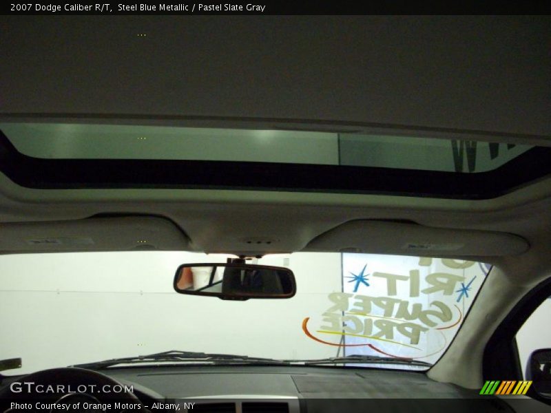 Steel Blue Metallic / Pastel Slate Gray 2007 Dodge Caliber R/T