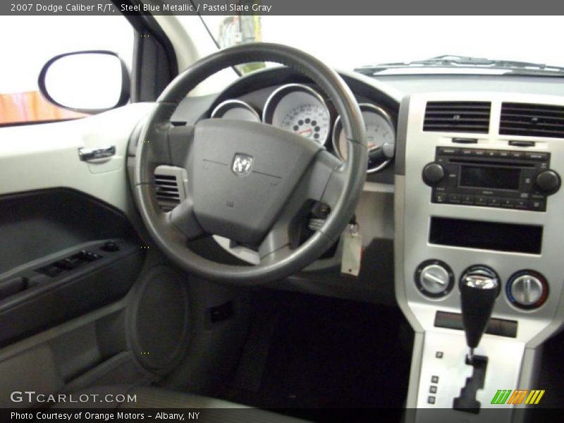 Steel Blue Metallic / Pastel Slate Gray 2007 Dodge Caliber R/T