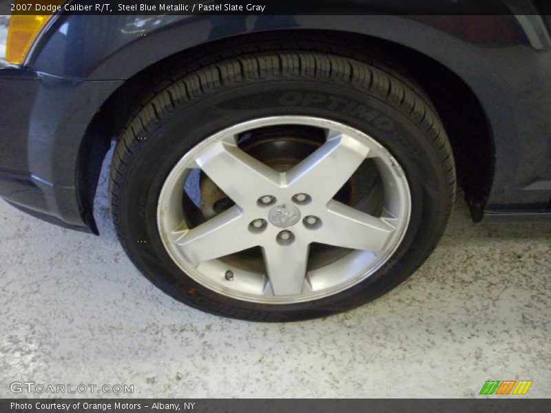 Steel Blue Metallic / Pastel Slate Gray 2007 Dodge Caliber R/T