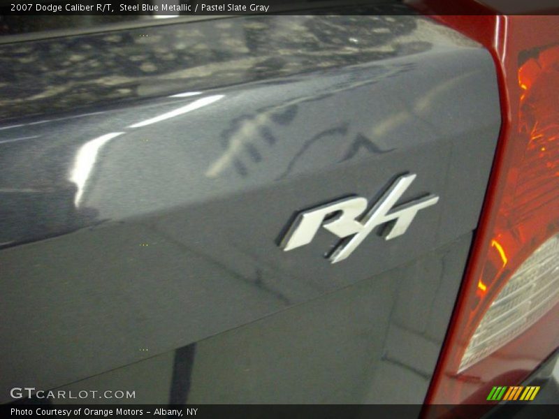 Steel Blue Metallic / Pastel Slate Gray 2007 Dodge Caliber R/T