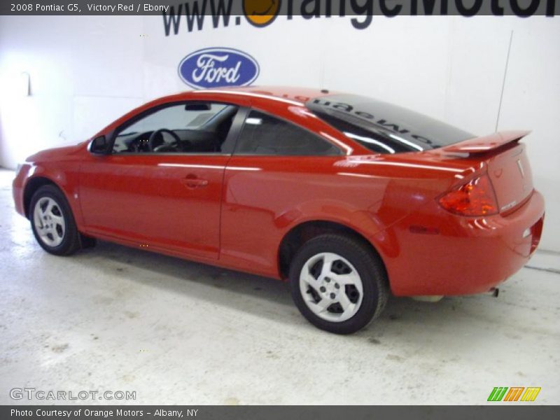 Victory Red / Ebony 2008 Pontiac G5