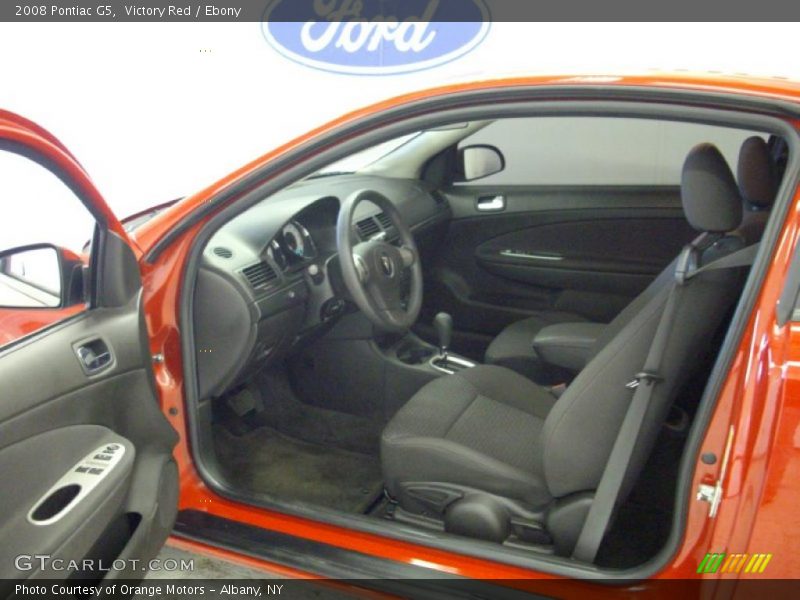 Victory Red / Ebony 2008 Pontiac G5