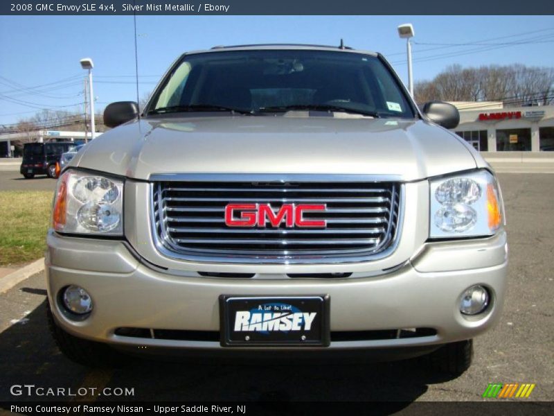 Silver Mist Metallic / Ebony 2008 GMC Envoy SLE 4x4