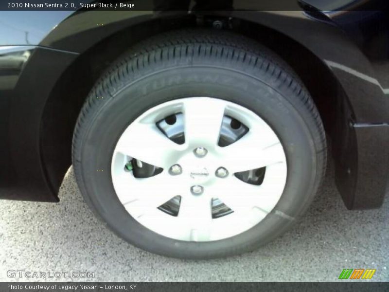 Super Black / Beige 2010 Nissan Sentra 2.0