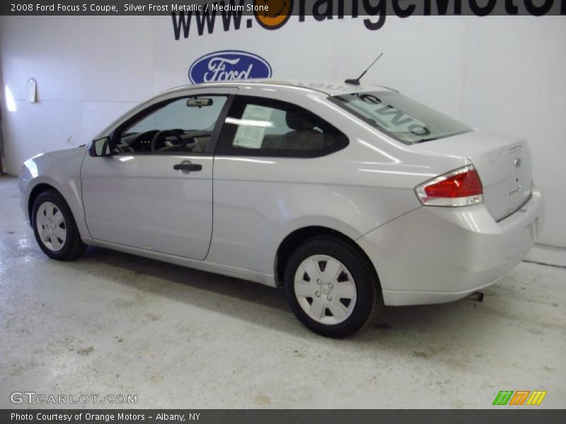 Silver Frost Metallic / Medium Stone 2008 Ford Focus S Coupe