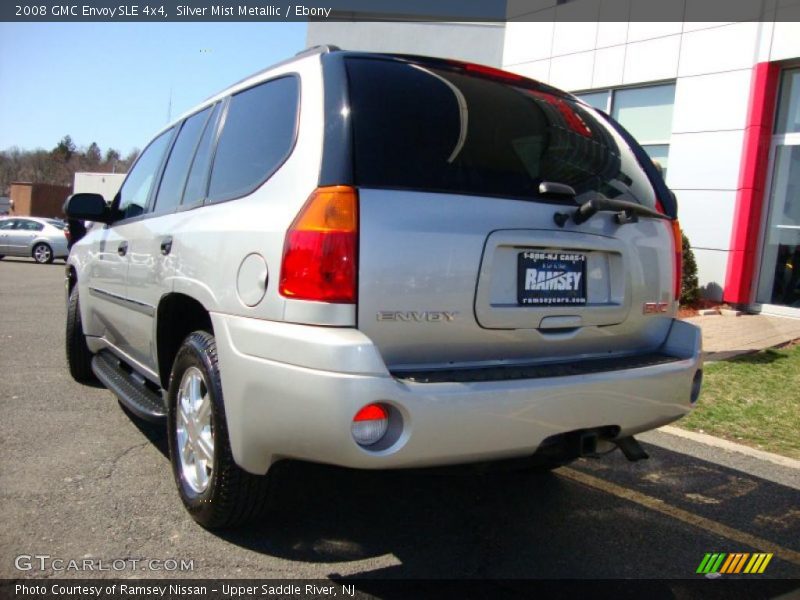 Silver Mist Metallic / Ebony 2008 GMC Envoy SLE 4x4