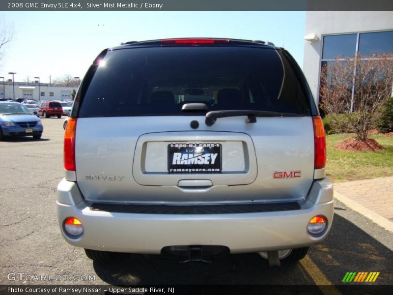 Silver Mist Metallic / Ebony 2008 GMC Envoy SLE 4x4