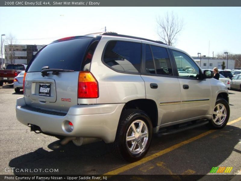 Silver Mist Metallic / Ebony 2008 GMC Envoy SLE 4x4