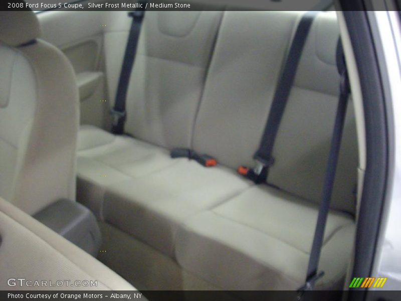 Silver Frost Metallic / Medium Stone 2008 Ford Focus S Coupe