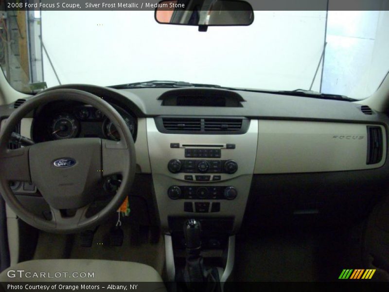 Silver Frost Metallic / Medium Stone 2008 Ford Focus S Coupe