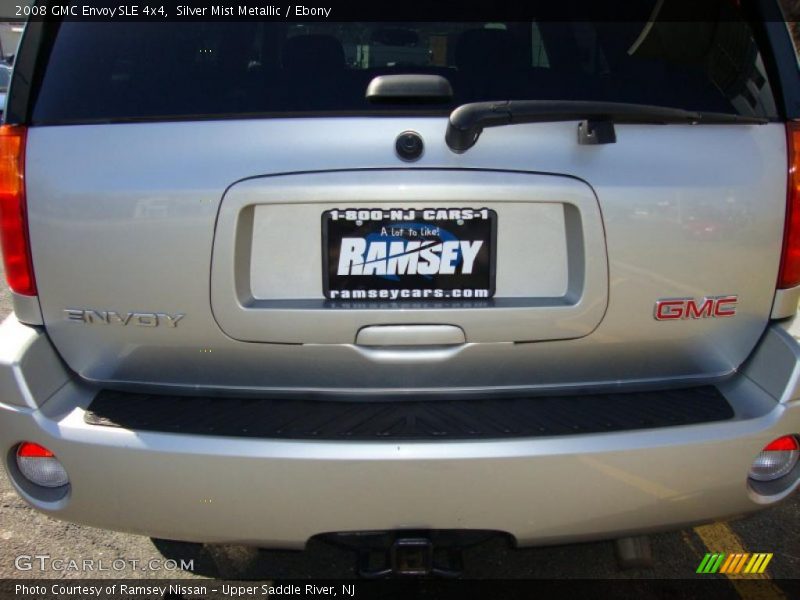 Silver Mist Metallic / Ebony 2008 GMC Envoy SLE 4x4