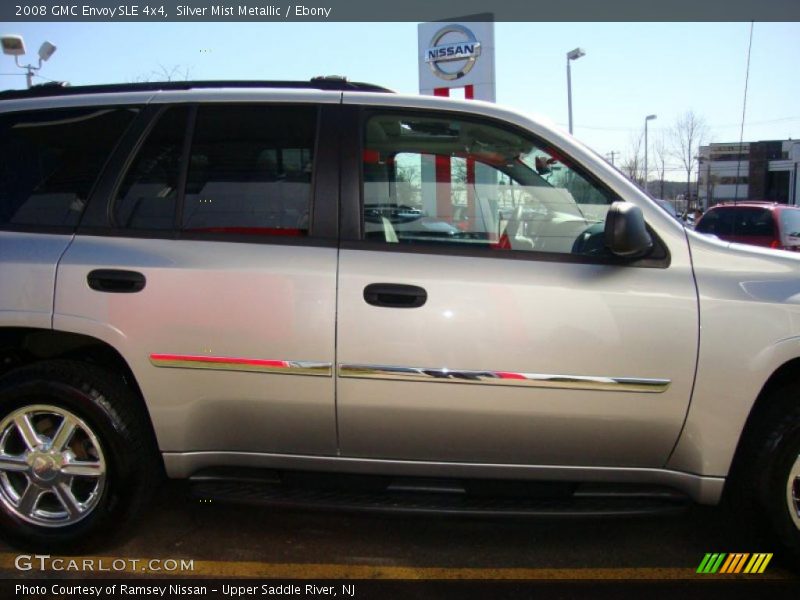 Silver Mist Metallic / Ebony 2008 GMC Envoy SLE 4x4