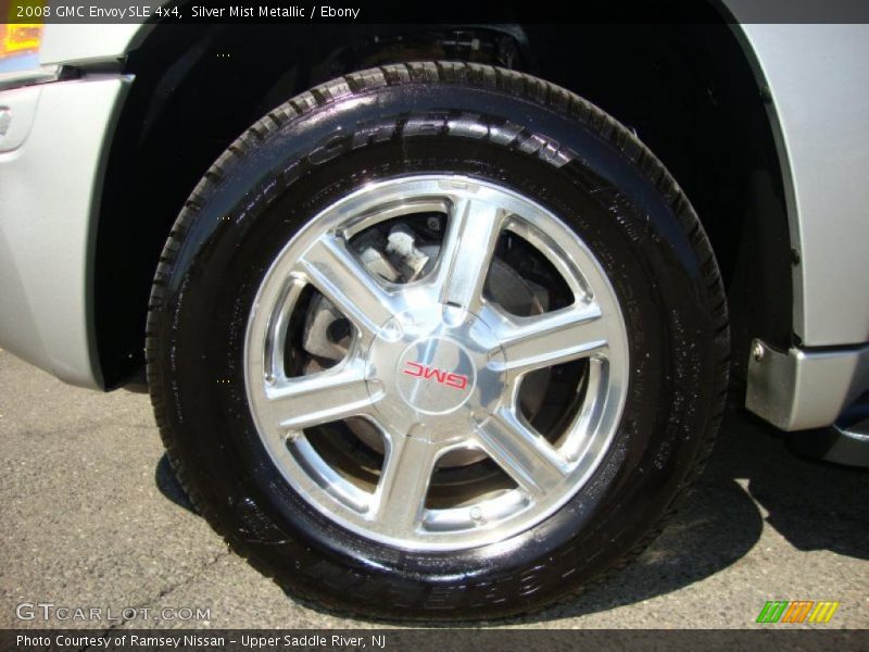 Silver Mist Metallic / Ebony 2008 GMC Envoy SLE 4x4