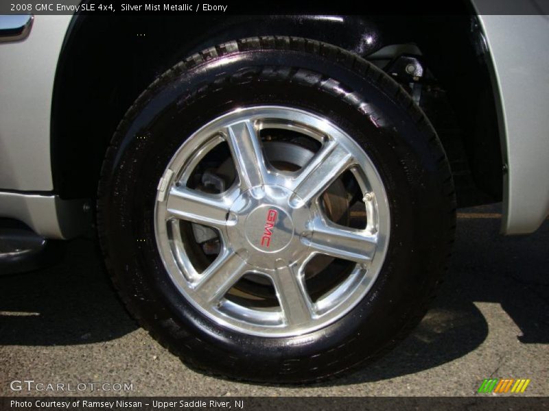 Silver Mist Metallic / Ebony 2008 GMC Envoy SLE 4x4