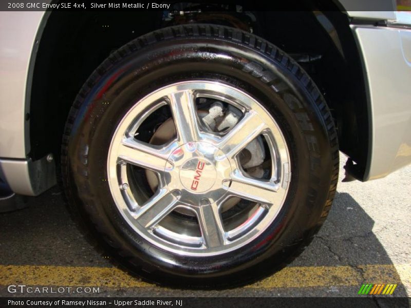 Silver Mist Metallic / Ebony 2008 GMC Envoy SLE 4x4