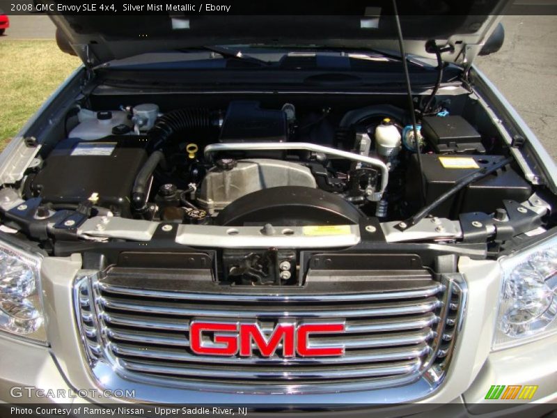 Silver Mist Metallic / Ebony 2008 GMC Envoy SLE 4x4