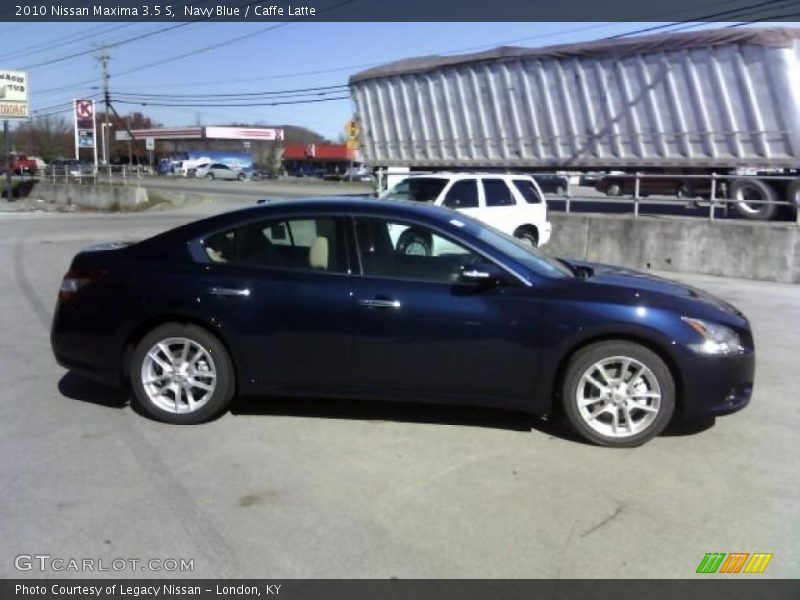 Navy Blue / Caffe Latte 2010 Nissan Maxima 3.5 S