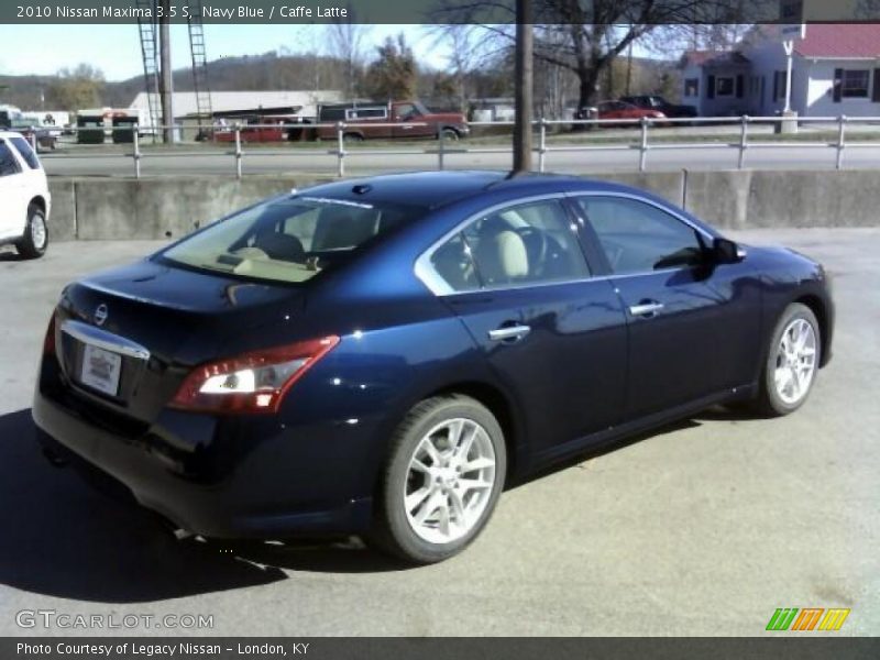Navy Blue / Caffe Latte 2010 Nissan Maxima 3.5 S