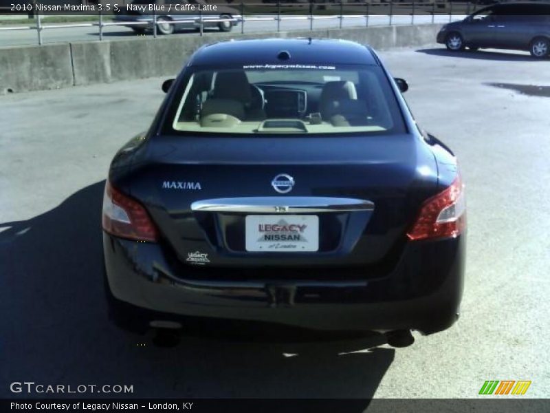 Navy Blue / Caffe Latte 2010 Nissan Maxima 3.5 S