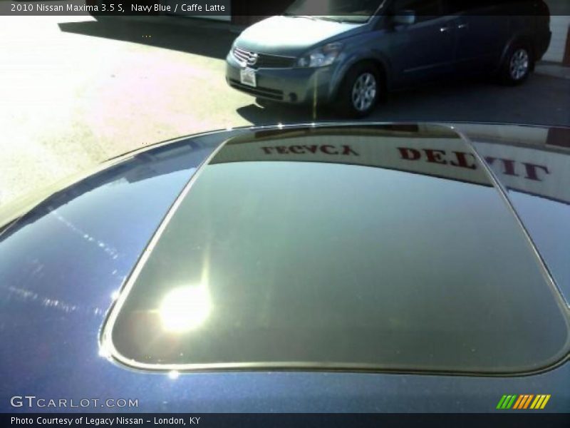 Navy Blue / Caffe Latte 2010 Nissan Maxima 3.5 S