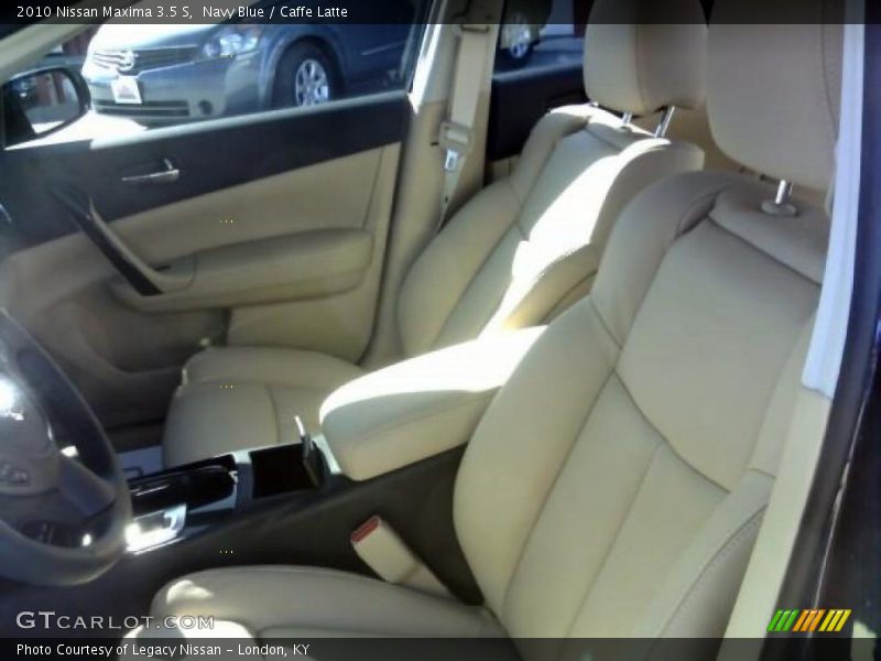 Navy Blue / Caffe Latte 2010 Nissan Maxima 3.5 S