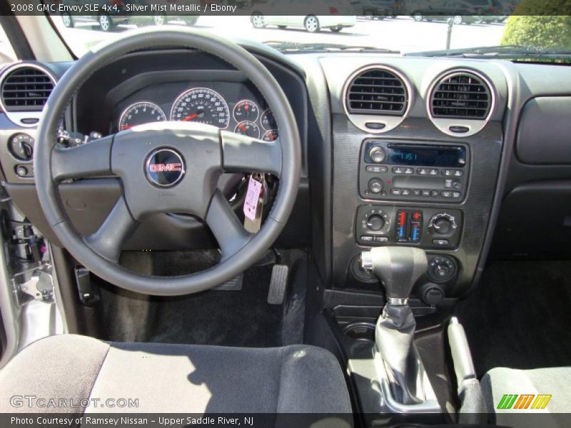 Silver Mist Metallic / Ebony 2008 GMC Envoy SLE 4x4