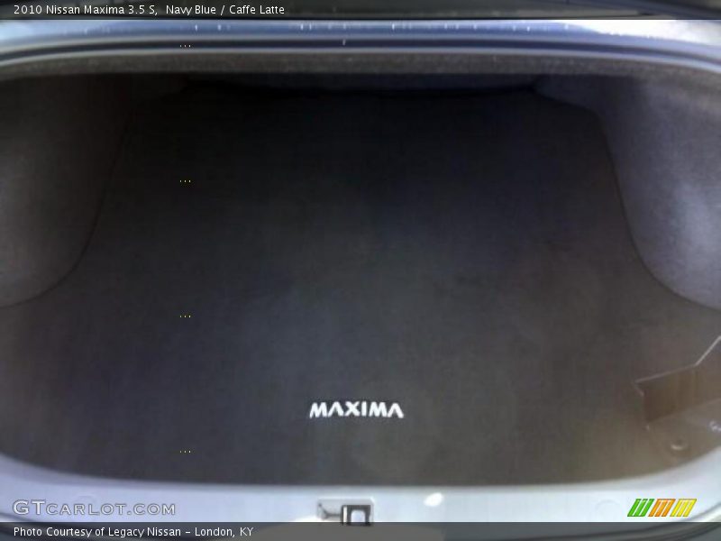 Navy Blue / Caffe Latte 2010 Nissan Maxima 3.5 S