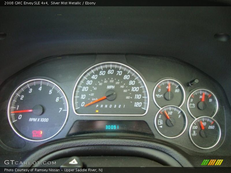 Silver Mist Metallic / Ebony 2008 GMC Envoy SLE 4x4