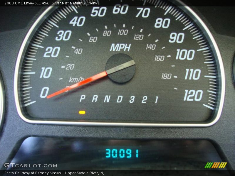 Silver Mist Metallic / Ebony 2008 GMC Envoy SLE 4x4