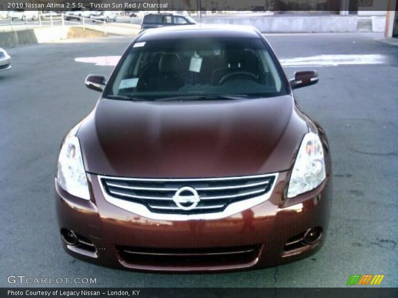 Tuscan Sun Red / Charcoal 2010 Nissan Altima 2.5 SL