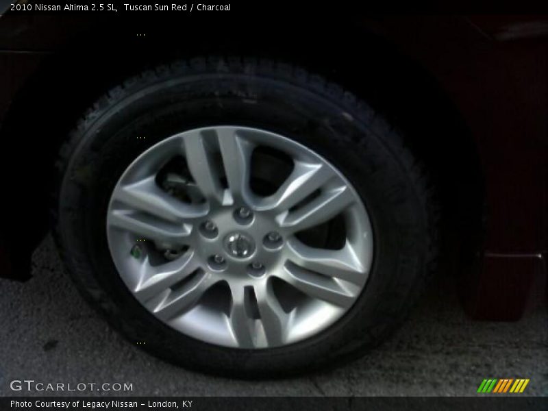 Tuscan Sun Red / Charcoal 2010 Nissan Altima 2.5 SL