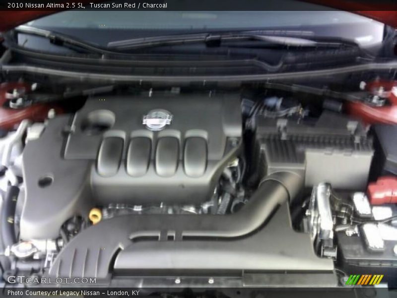 Tuscan Sun Red / Charcoal 2010 Nissan Altima 2.5 SL