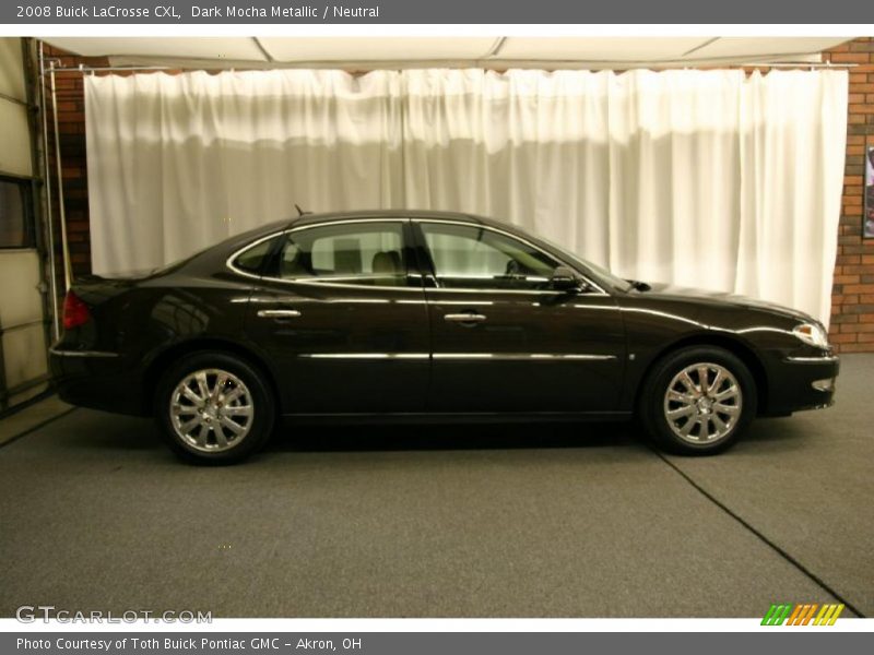 Dark Mocha Metallic / Neutral 2008 Buick LaCrosse CXL