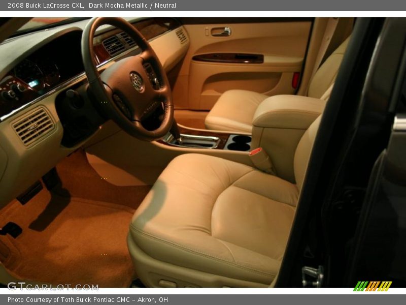 Dark Mocha Metallic / Neutral 2008 Buick LaCrosse CXL