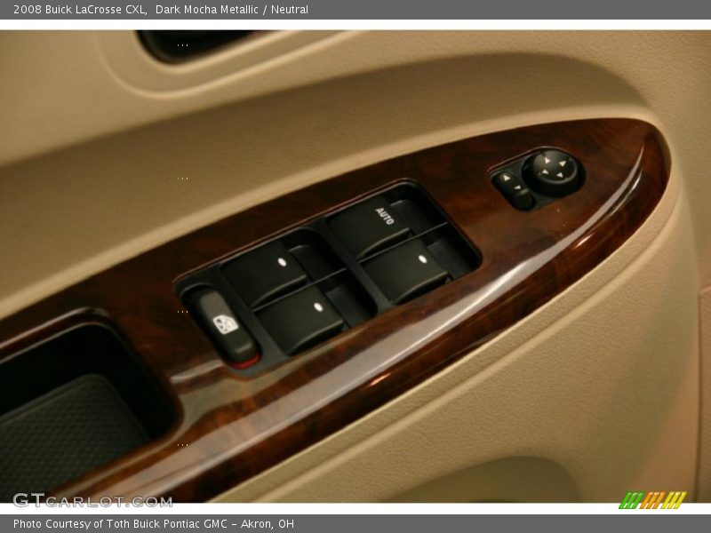 Dark Mocha Metallic / Neutral 2008 Buick LaCrosse CXL